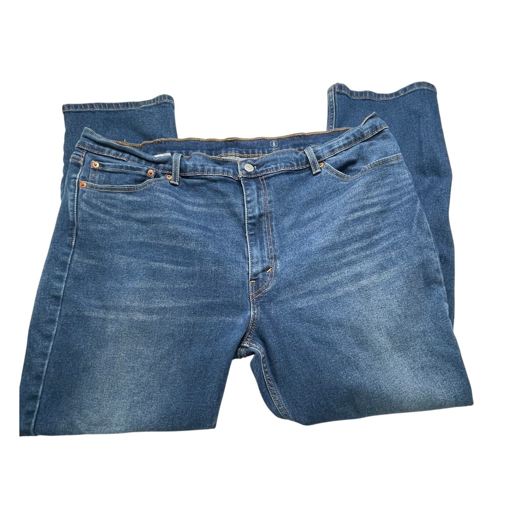 Levi's Jeans MENS 42x30 Blue 511 Slim Fit Classic Stretch Denim Pants 04511-4867